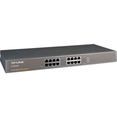 TP-LINK Switch 16 Puertos Gigabit Rack 19 metal